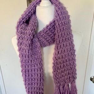 3/$15🌼 Lavender Knitted Scarf - Long